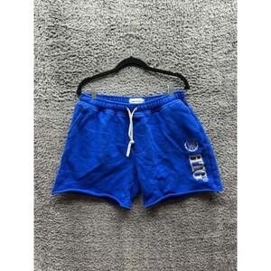 Honor The Gift Studio Embroidered Logo French Terry Sweatshorts Blue Mens Size S